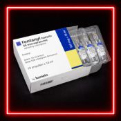  Фентанил (Fentanyl) 10 амп. по 500 mcg.   