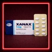 Xanax Pfizer (Ксанакс, Alprazolam) 1mg  